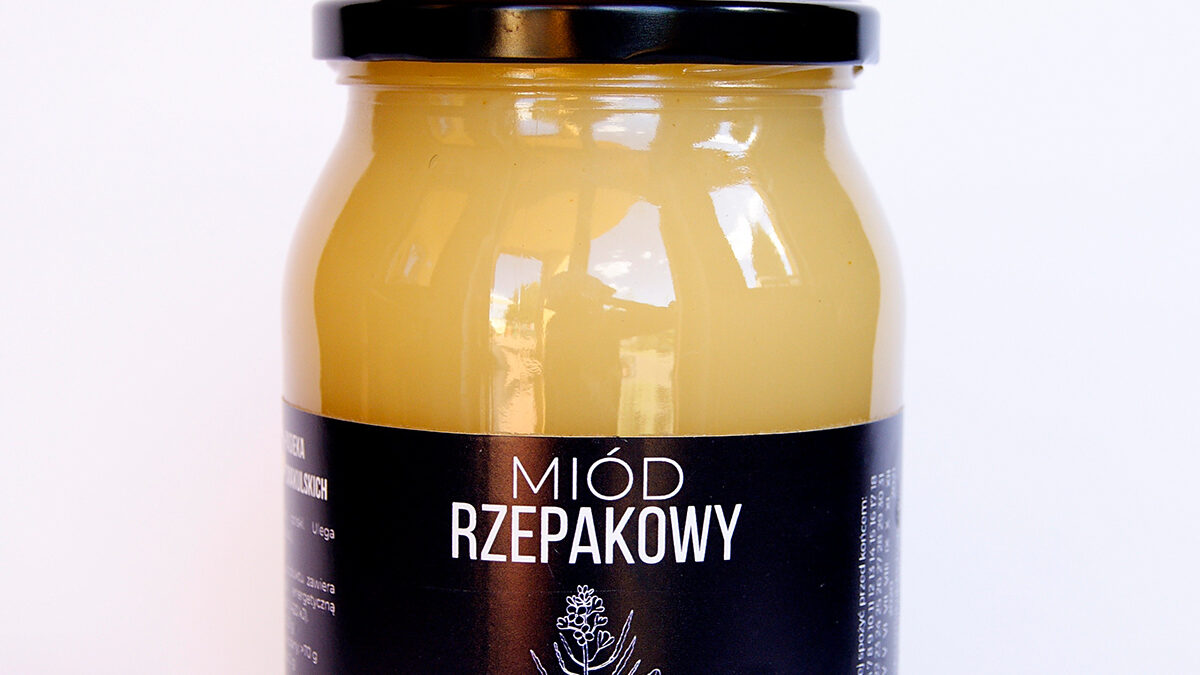 Produkt: miód rzepakowy duży - sklep pasiekasmakulskich.pl